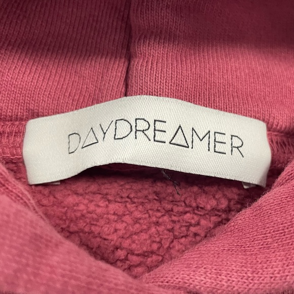 Made in USA Daydreamer Def Leppard Too Late For Love Oversized Hoodie size XS - Picture 4 of 7